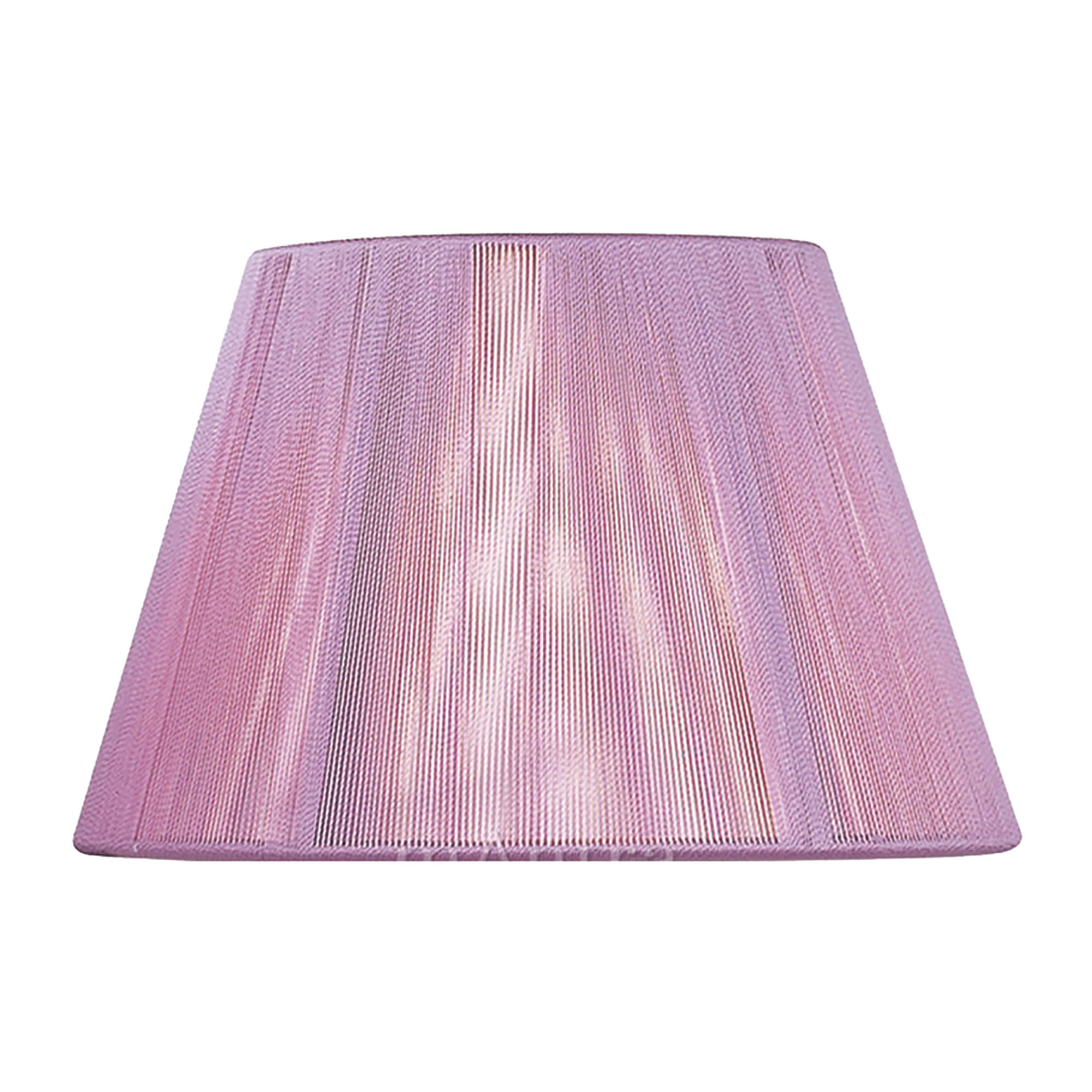 Silk 40cm String Shade Lilac Pink